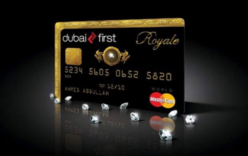 Black Card nạm kim cương của Dubai First