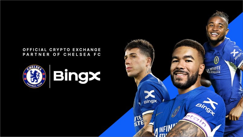 Sàn giao dịch BingX chính thức trở thành đối tác của Chelsea