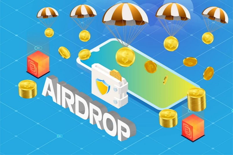 Airdrop là gì? Cách Airdrop coin trong thị trường tiền điện tử
